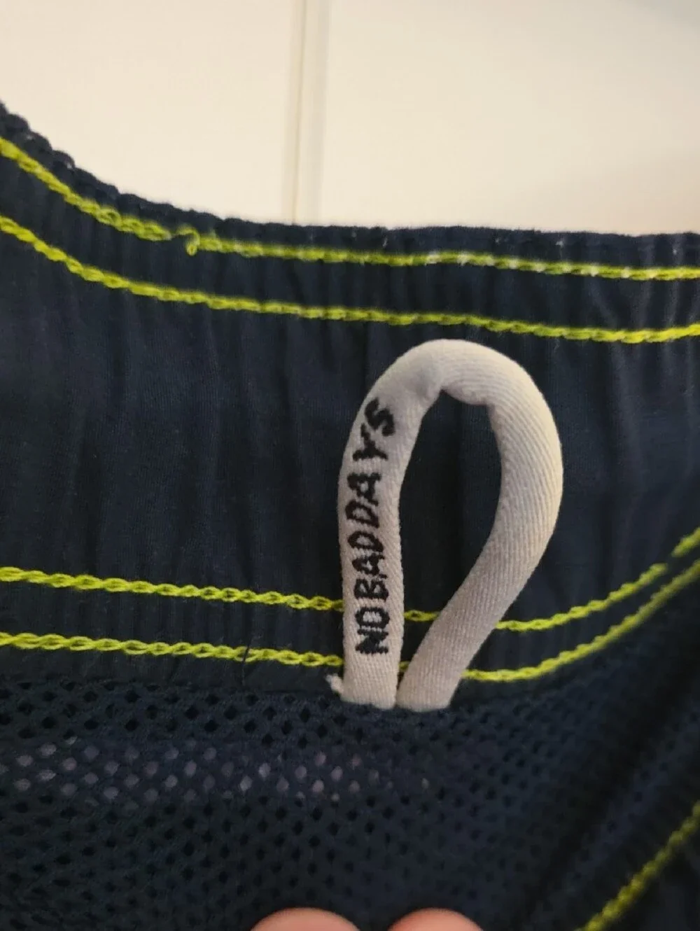 Men's Light Lavender Swim Trunks with Drawstring Waist